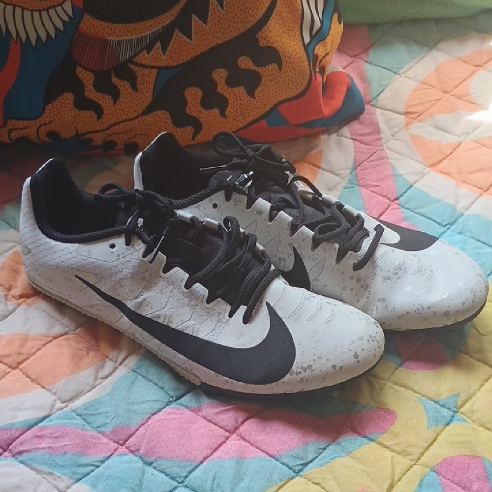 Nike White and Black Athletic Shoes